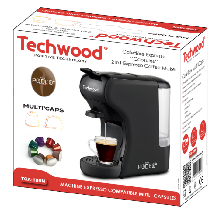 MULTI-CAPSULES espresso coffee maker