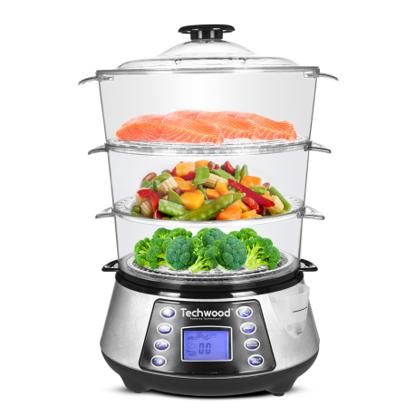 Stainless steel steamer