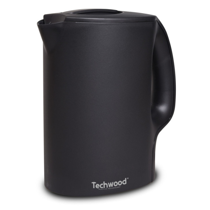Bouilloire Électrique Techwood Noire 1 Litre - 900W