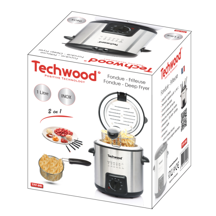 Fondue - Friteuse 1L INOX