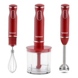 Mixeur 3 en 1 600W – Plongeur, fouet & hachoir avec pied inox