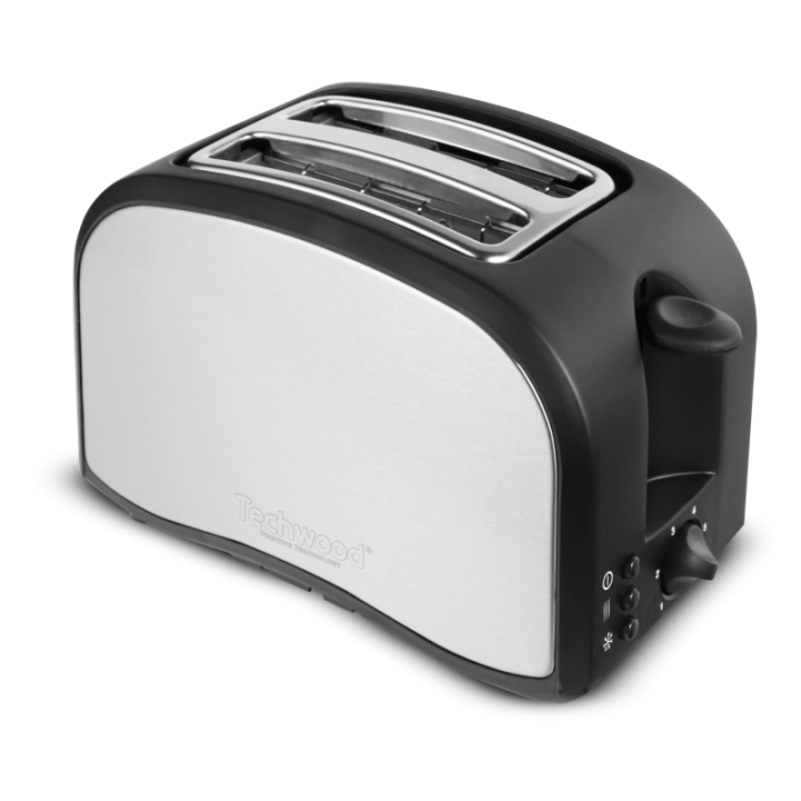Grille-pain TGPI-816 800W – 2 larges fentes & fonctions complètes