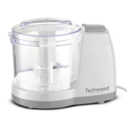 Mini-hachoir 150W compact – Lames inox & bouton poussoir