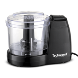 Mini-hachoir 150W compact – Lames inox & bouton poussoir