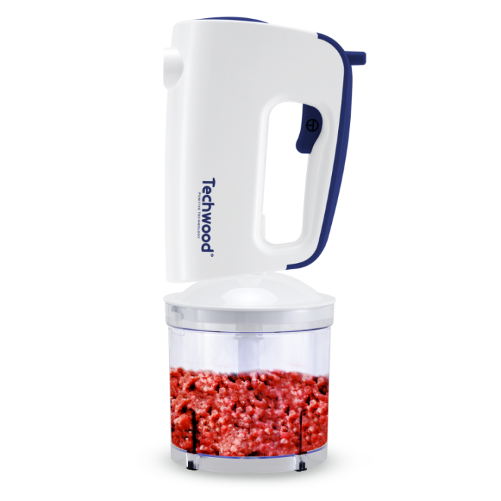 Batteur multifonction 300W avec bol – Fouet, crochet, mixeur & hachoir