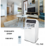 Climatiseur Mobile 7000BTU