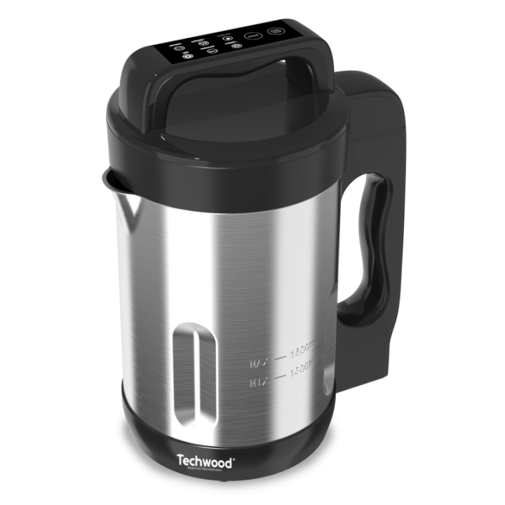 Heated stainless steel blender