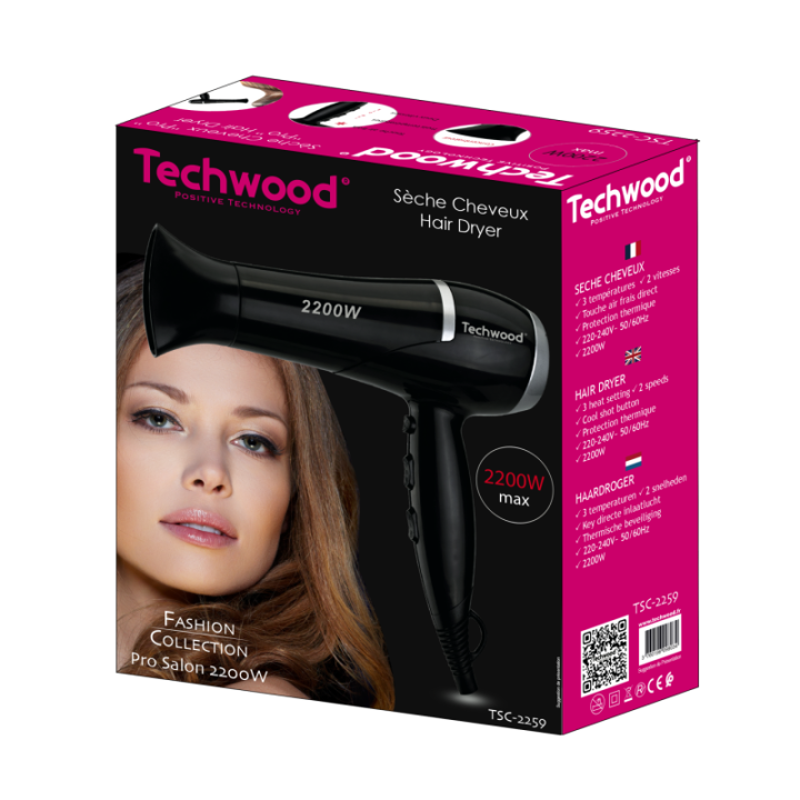 Pro" hair dryer 2200W