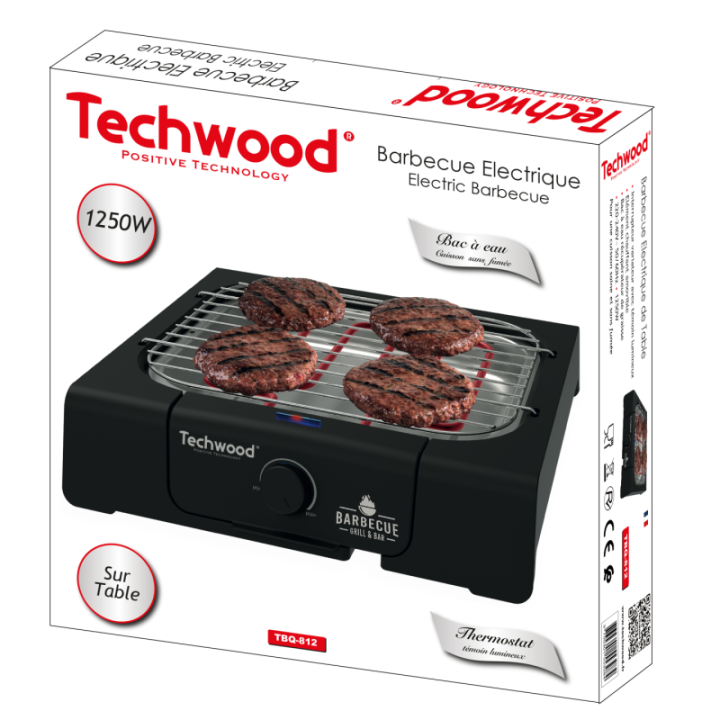 Table barbecue 1250W