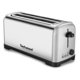 Inox Brushed" bread toaster