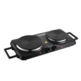 Plaque Électrique 2 Feux Techwood 2500W | Réchaud Compact