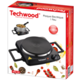 1-burner electric griddle / 1500W