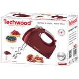 Batteur à main 300W – 5 vitesses + Turbo & accessoires chromés
