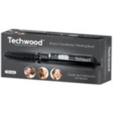 Heated brush