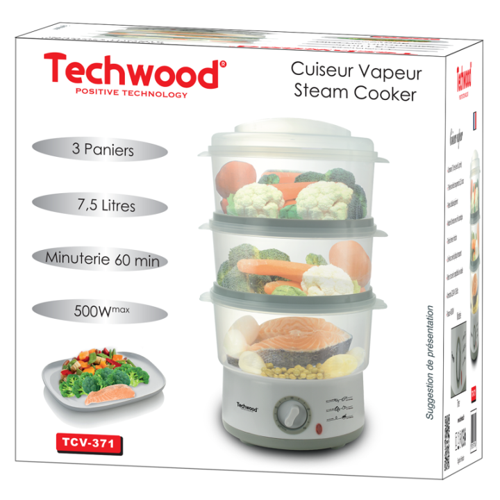 7.5-litre steam cooker