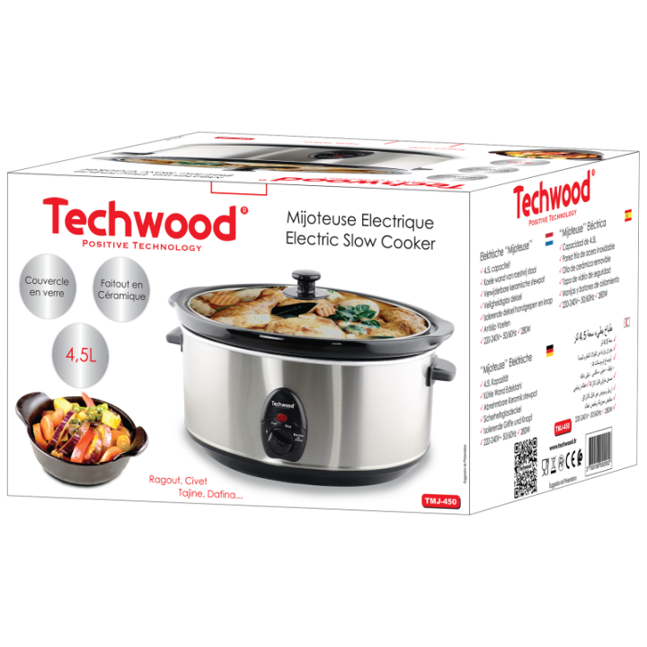 4.5L Electric Slow Cooker