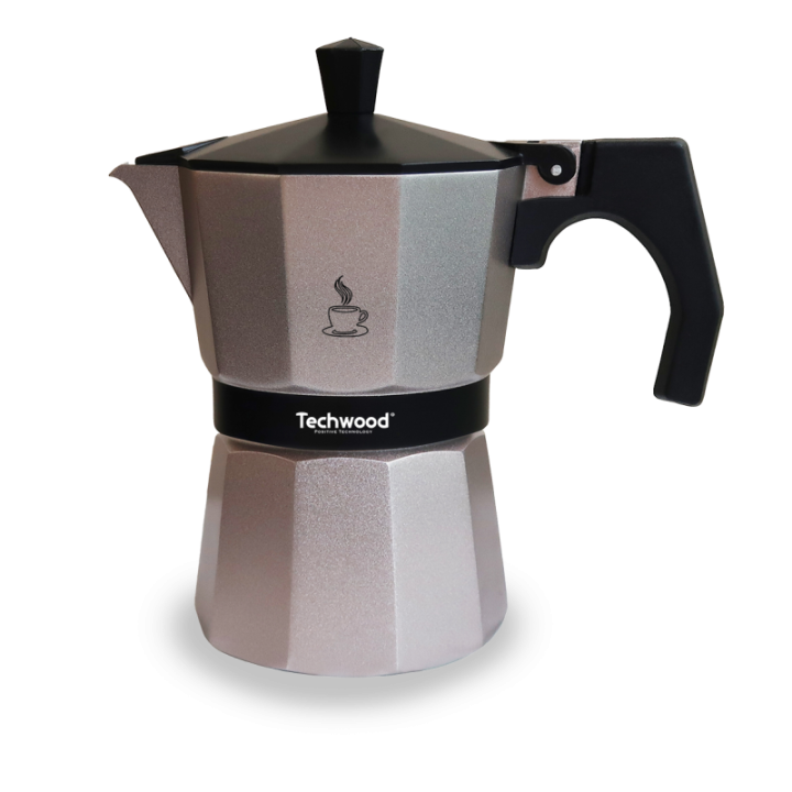 Cafetière Italienne Aluminium 3 Tasses - Café Riche et Corsé