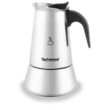 Cafetière Italienne Inox 6 Tasses – Compatible Tous Feux & Induction