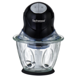 Mini glass bowl chopper 600 mL - 400W
