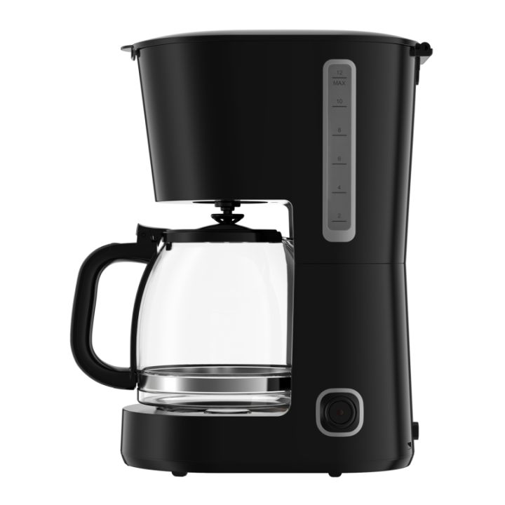 Cafetière Techwood 1.5L Silver - Filtre Lavable 750W