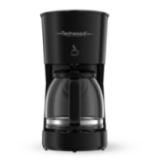 Cafetière Techwood 1.5L Silver - Filtre Lavable 750W