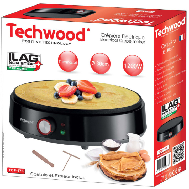 Crepe pan - Anti adhesive ILAG - 30 cm