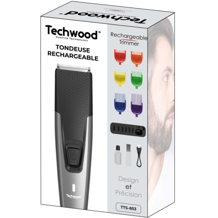 Rechargeable beard trimmer - Type C