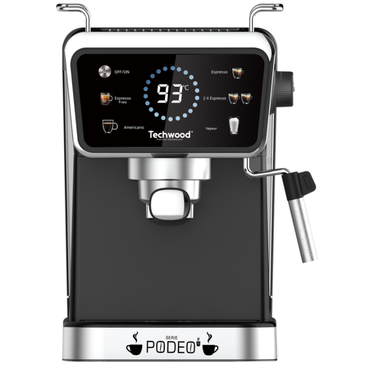 Machine Expresso 20 Bars Polyvalente | Café Moulu & Capsules | 1350W