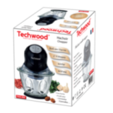 Mini glass bowl chopper 600 mL - 400W
