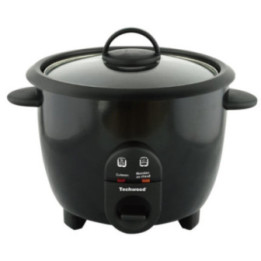 Cuiseur à Riz Techwood 1L – Cuve Amovible Anti-Adhérente & Maintien au Chaud