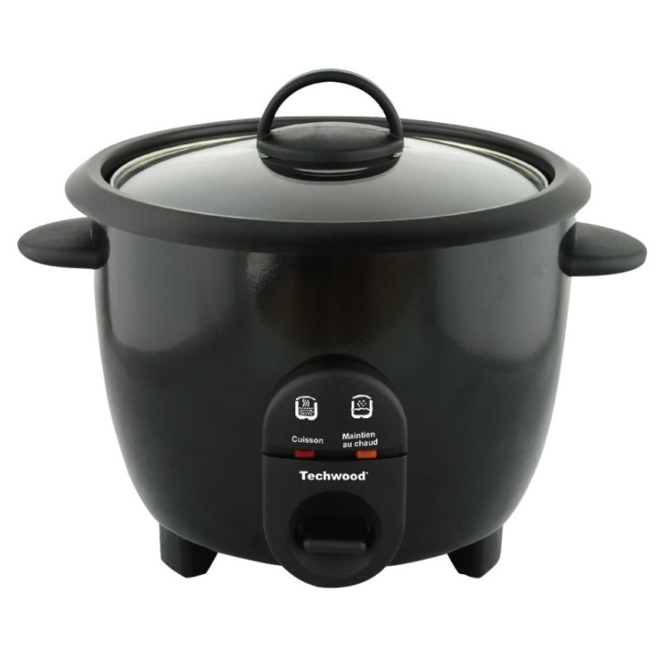 Cuiseur à Riz Techwood 1L – Cuve Amovible Anti-Adhérente & Maintien au Chaud