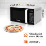 Micro-Wave 20L /Grill - Digital control