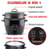 Rice Cooker Steam Cooker 1,8L