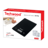 Balance de Cuisine Bol 1L Techwood | 5 kg - Précision 1g