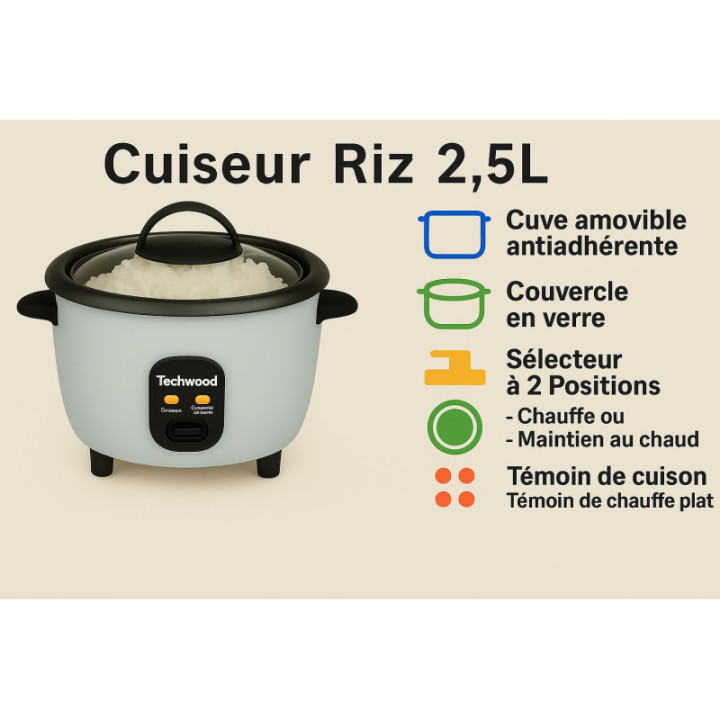 Rice Cooker 2,5L
