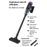 2 in 1 Rechargeable Upright Vacuum Cleaner