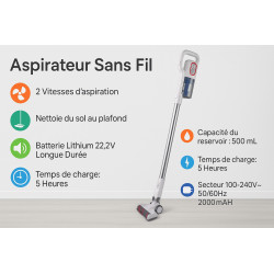 22.2V Cordless Vacuum Cleaner