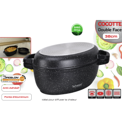Cocotte Double Face 38cm