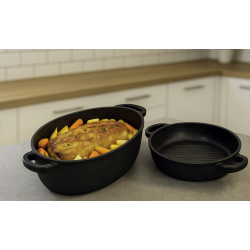 Cocotte Double Face 38cm