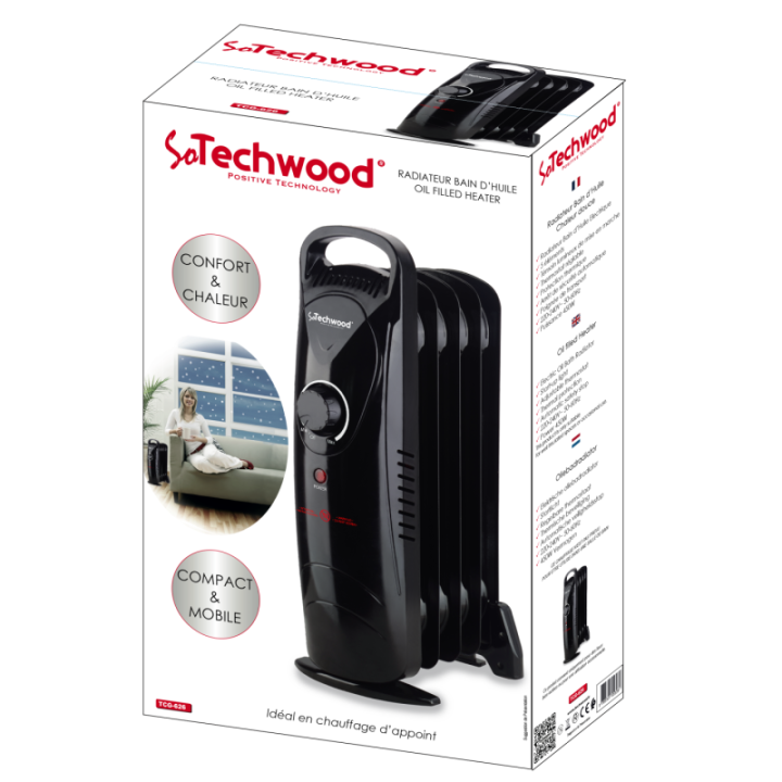 Oil bath radiator