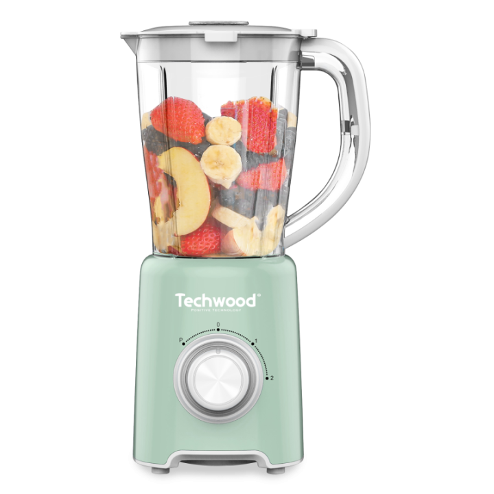 Blender Techwood 1,5L 500W - Lames Inox & Fonction Pulse