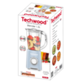 Blender Techwood 1,5L 500W - Lames Inox & Fonction Pulse