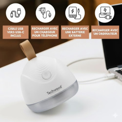 Rasoir Anti-Bouloche Électrique Rechargeable