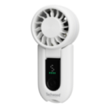 Ventilateur de poche Pliable & Digital - 5 Vitesses & Moteur Puissant