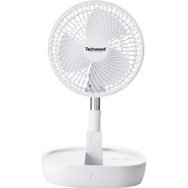 Ventilateur Nomade Sans Fil - Silencieux, Pliable et Télescopique