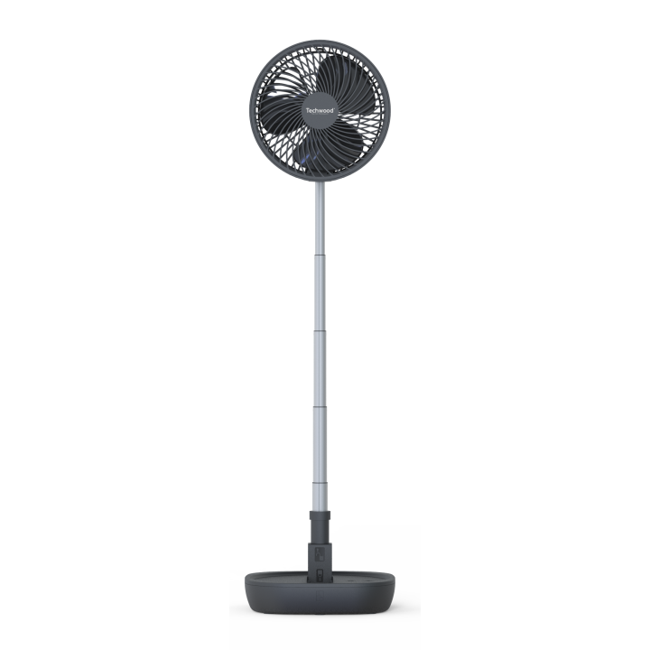Ventilateur Nomade Sans Fil - Silencieux, Pliable et Télescopique