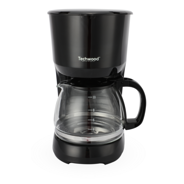 Cafetière Électrique 1,25L - 10/12 Tasses - Système Anti-Gouttes 750W