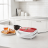 Gaufrier / Croque / Grill  INOX Rouge