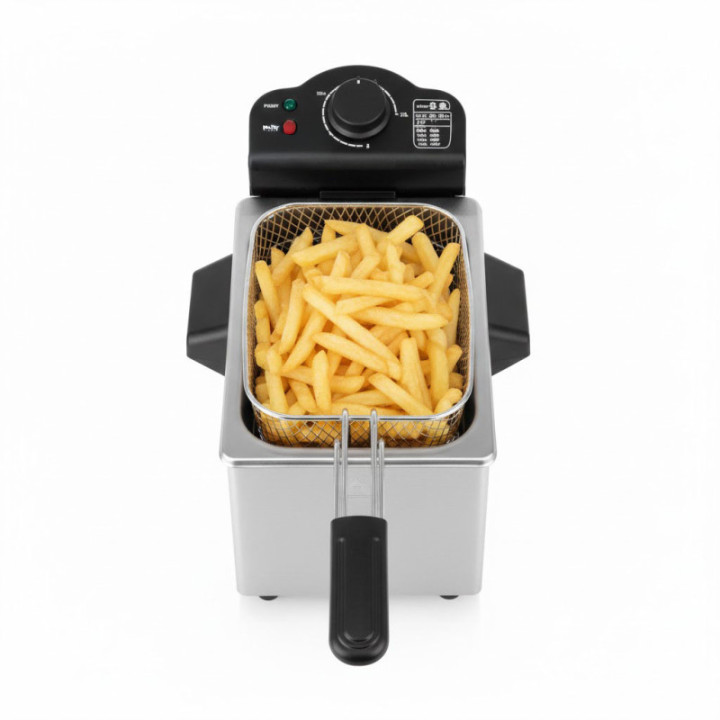 Stainless steel fryer 3L
