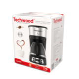Cafetière Programmable Inox 6/8 Tasses (0,75L) - Filtre Permanent & LCD